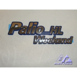Znak modelu Fiat Palio (97-02) "Palio , HL Weekend"