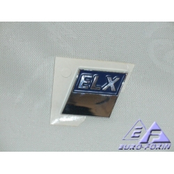 Znak modelu "ELX" Doblo tył