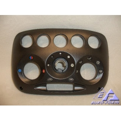 Nakładka ozdobna panelu sterowania wentylacją, ogrzewaniem, Seicento ( 1998 - 2010 ) wersja sportowa.
